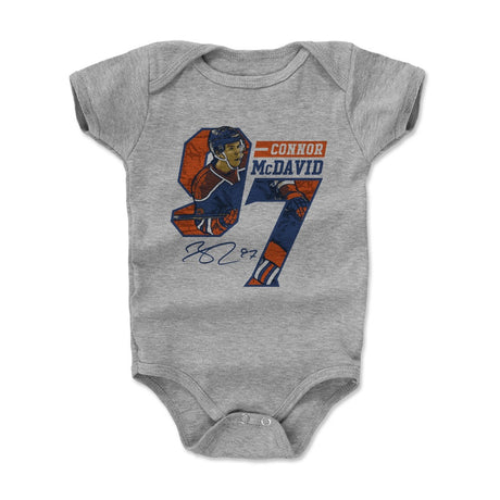Connor McDavid Kids Baby Onesie | 500 LEVEL