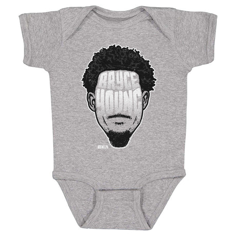 Bryce Young Kids Baby Onesie | 500 LEVEL