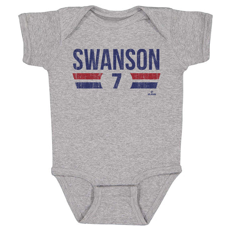 Dansby Swanson Kids Baby Onesie | 500 LEVEL