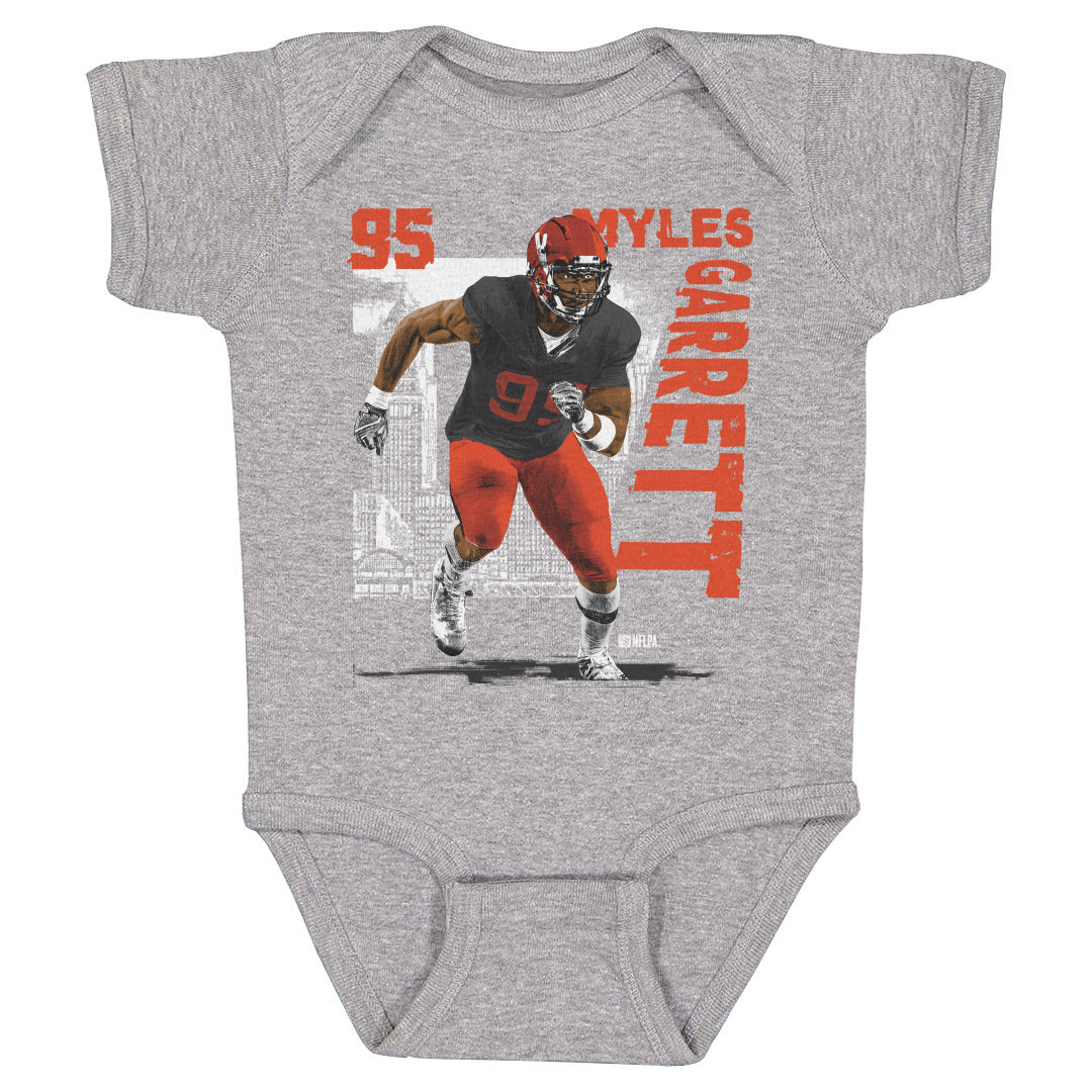 Myles Garrett Kids Baby Onesie | 500 LEVEL