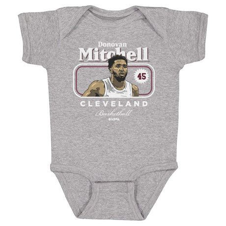 Donovan Mitchell Kids Baby Onesie | 500 LEVEL