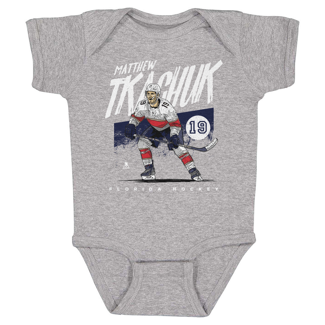 Matthew Tkachuk Kids Baby Onesie | 500 LEVEL