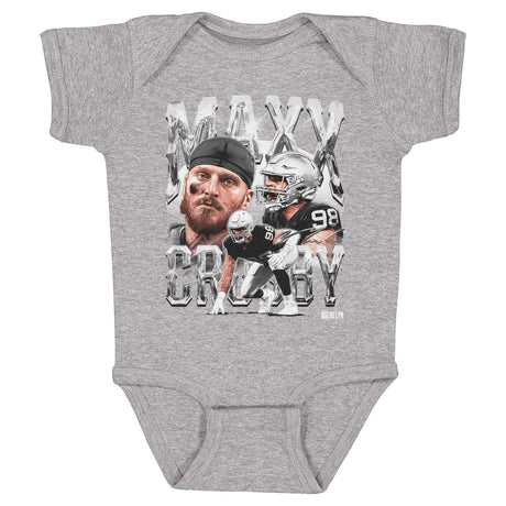 Maxx Crosby Kids Baby Onesie | 500 LEVEL
