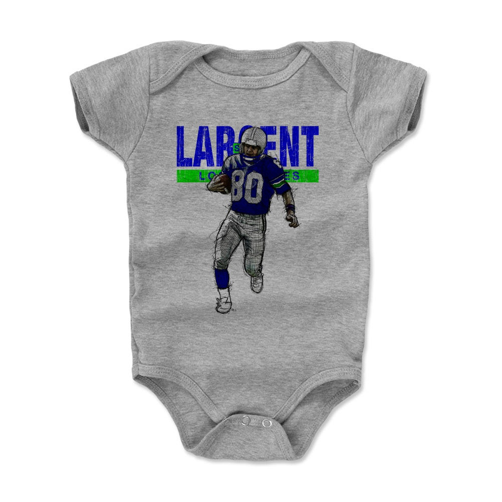 Steve Largent Kids Baby Onesie | 500 LEVEL