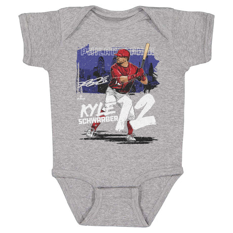 Kyle Schwarber Kids Baby Onesie | 500 LEVEL