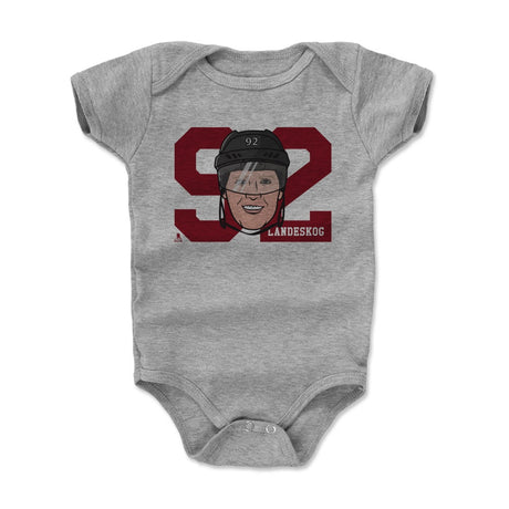 Gabriel Landeskog Kids Baby Onesie | 500 LEVEL