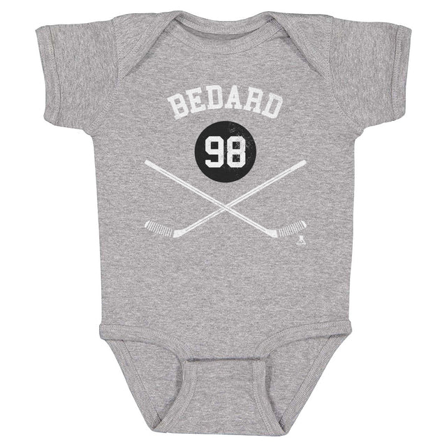 Connor Bedard Kids Baby Onesie | 500 LEVEL