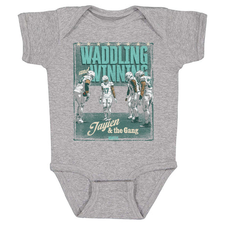 Jaylen Waddle Kids Baby Onesie | 500 LEVEL