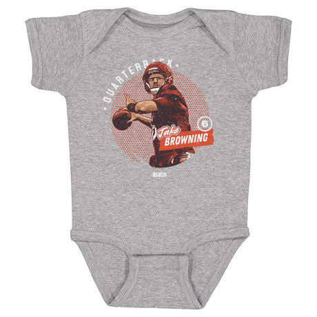 Jake Browning Kids Baby Onesie | 500 LEVEL