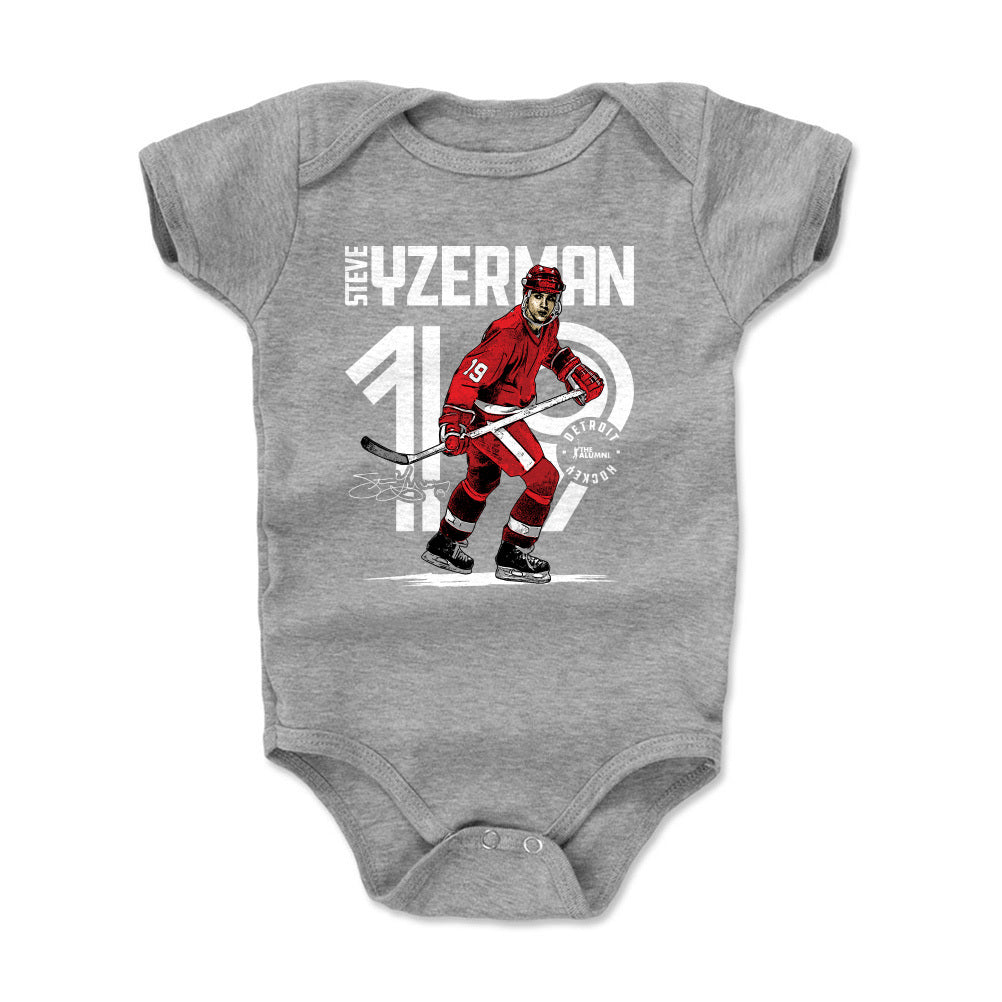 Steve Yzerman Kids Baby Onesie | 500 LEVEL