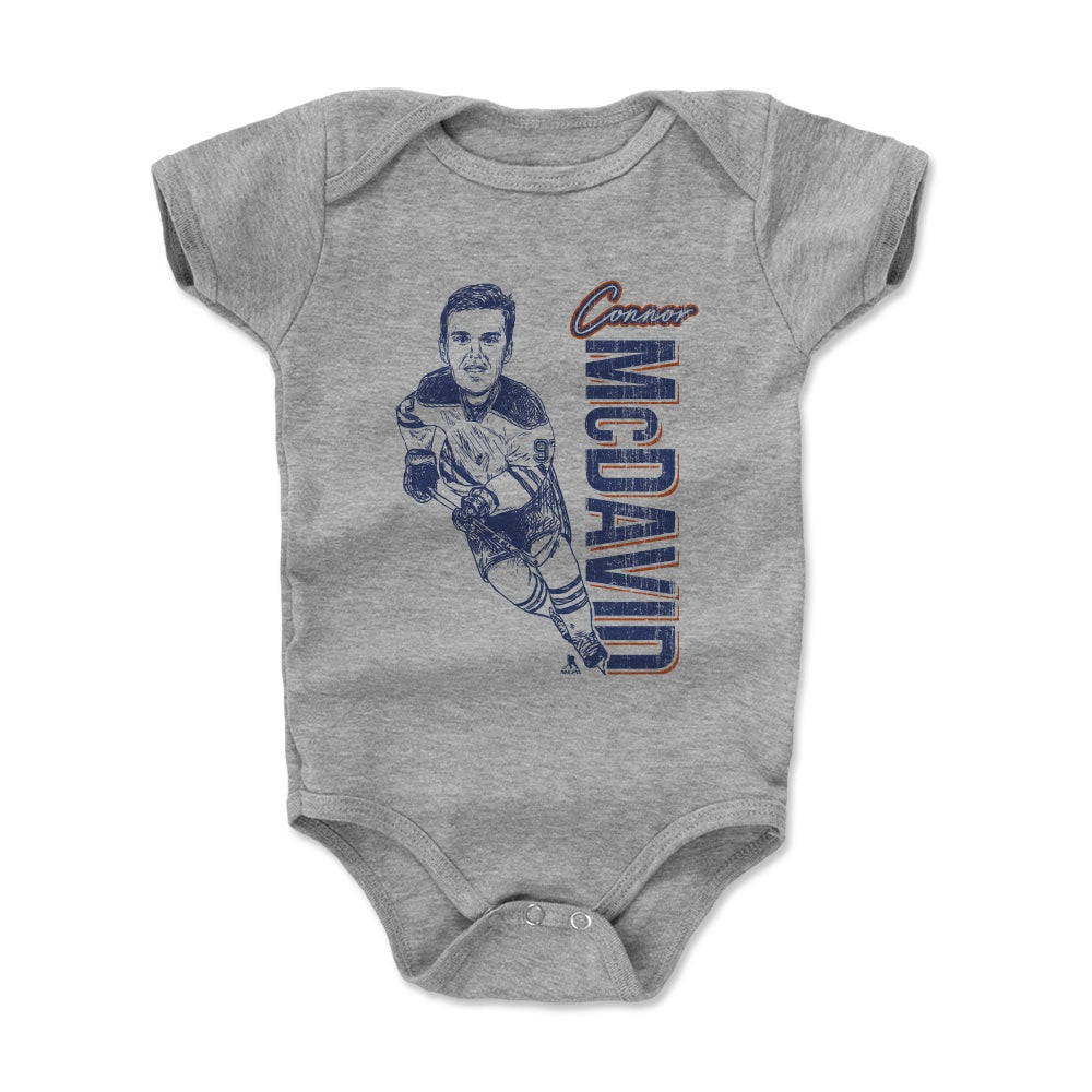 Connor McDavid Kids Baby Onesie | 500 LEVEL