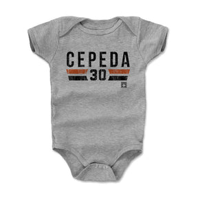 Orlando Cepeda Kids Baby Onesie | 500 LEVEL