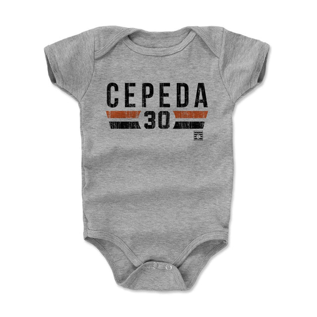 Orlando Cepeda Kids Baby Onesie | 500 LEVEL