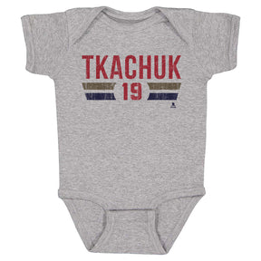 Matthew Tkachuk Kids Baby Onesie | 500 LEVEL