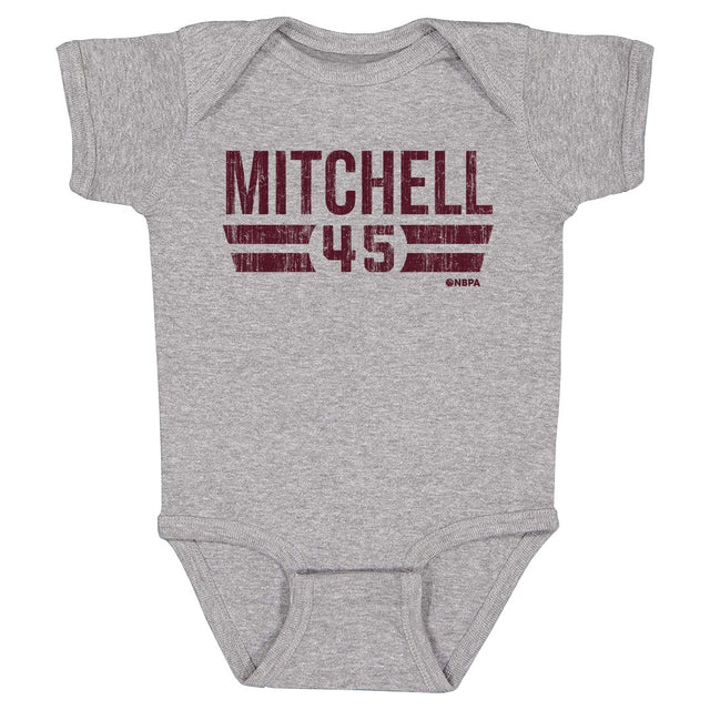 Donovan Mitchell Kids Baby Onesie | 500 LEVEL