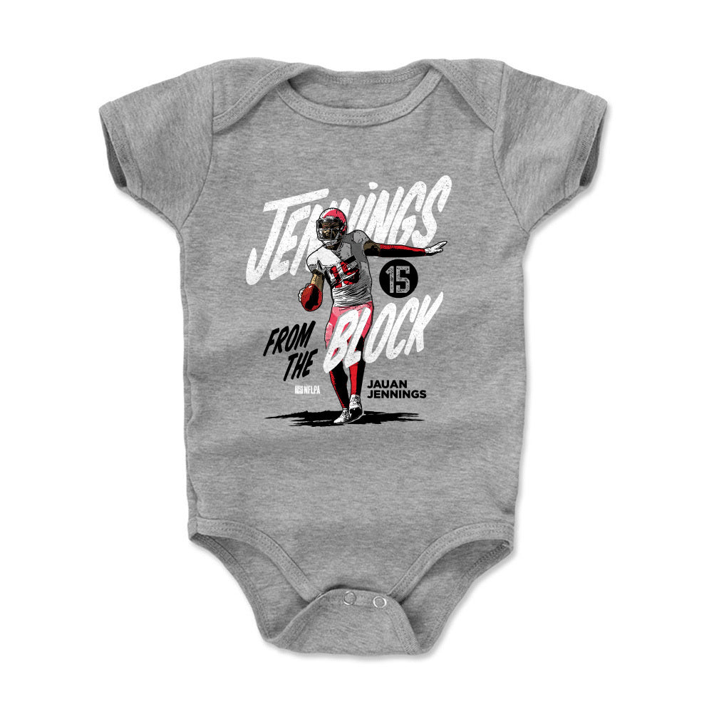 Jauan Jennings Kids Baby Onesie | 500 LEVEL
