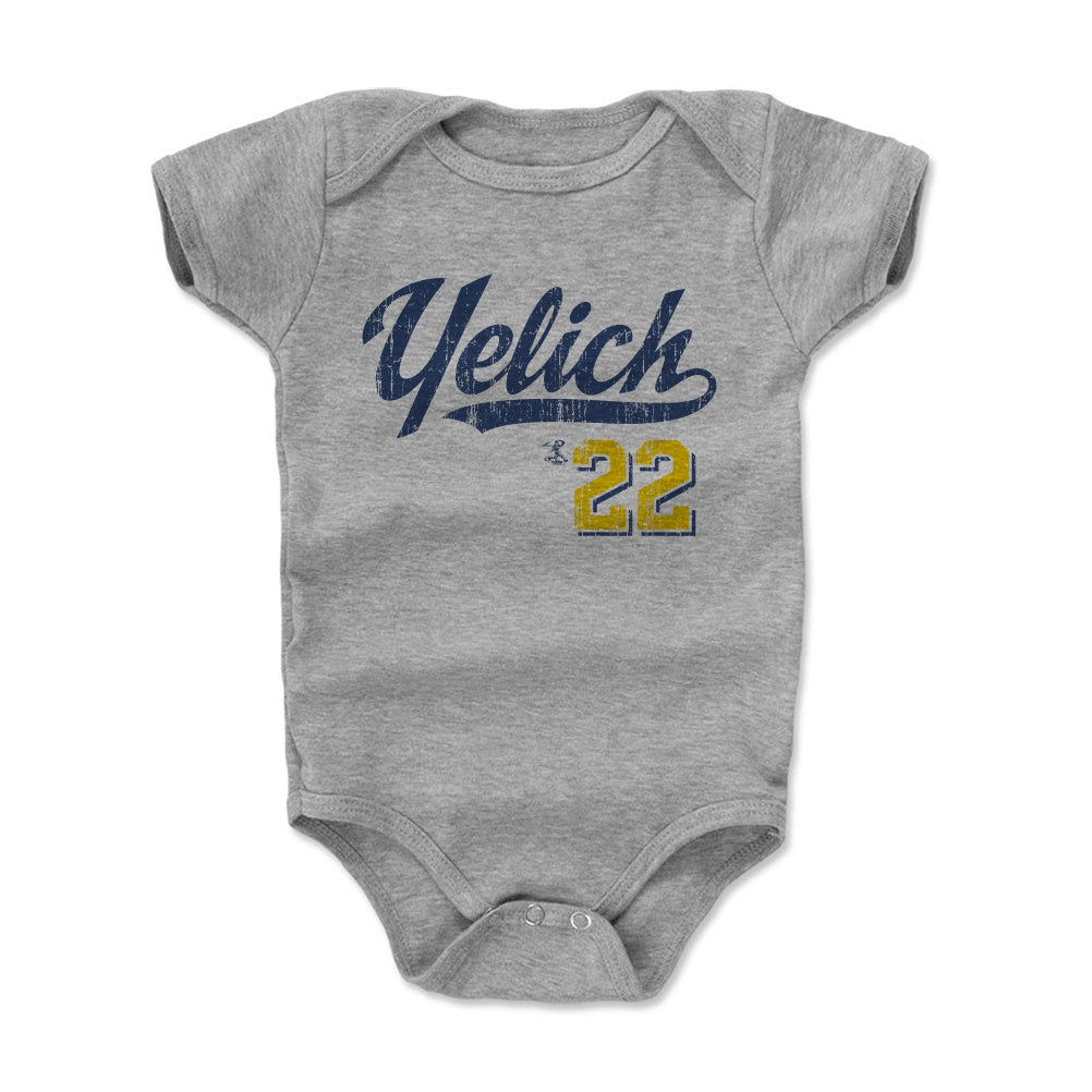 Christian Yelich Kids Baby Onesie | 500 LEVEL