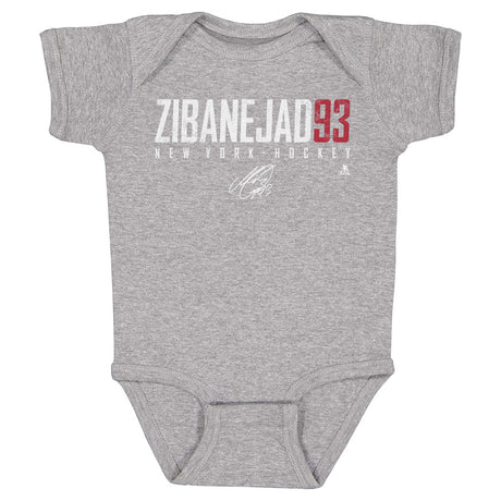 Mika Zibanejad Kids Baby Onesie | 500 LEVEL
