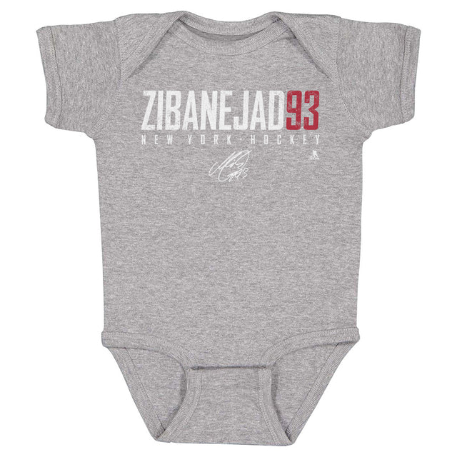Mika Zibanejad Kids Baby Onesie | 500 LEVEL