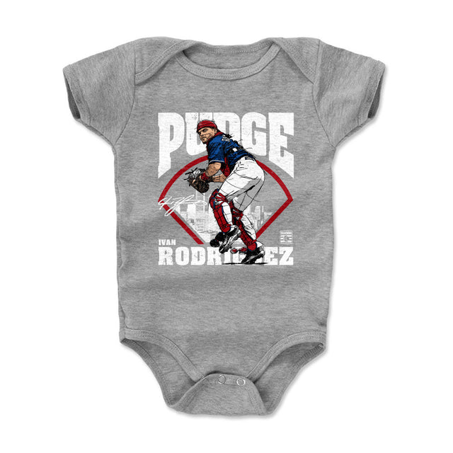 Ivan Rodriguez Kids Baby Onesie | 500 LEVEL