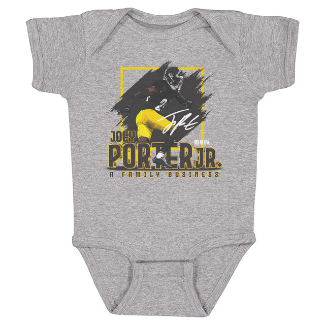 Joey Porter Jr. Kids Baby Onesie | 500 LEVEL
