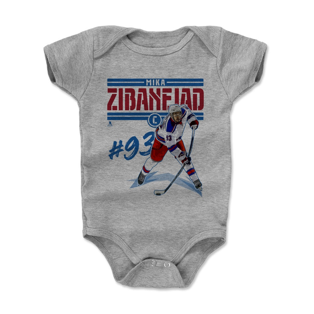 Mika Zibanejad Kids Baby Onesie | 500 LEVEL