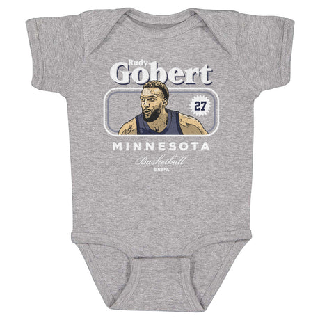 Rudy Gobert Kids Baby Onesie | 500 LEVEL