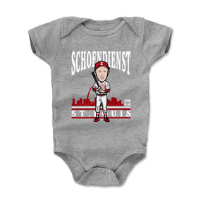 Red Schoendienst Kids Baby Onesie | 500 LEVEL