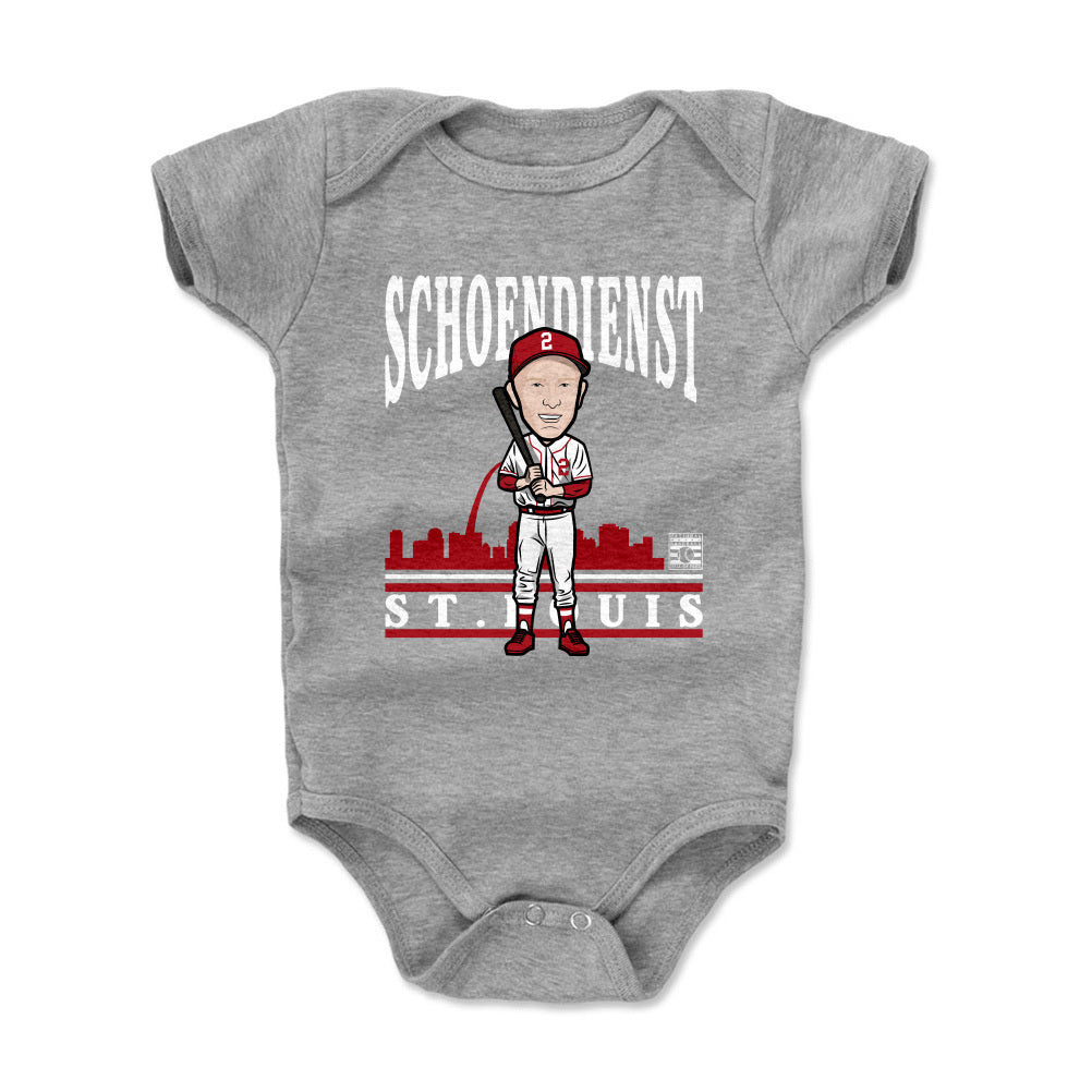 Red Schoendienst Kids Baby Onesie | 500 LEVEL
