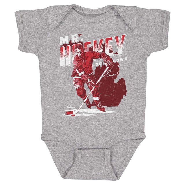 Gordie Howe Kids Baby Onesie | 500 LEVEL