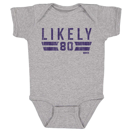 Isaiah Likely Kids Baby Onesie | 500 LEVEL