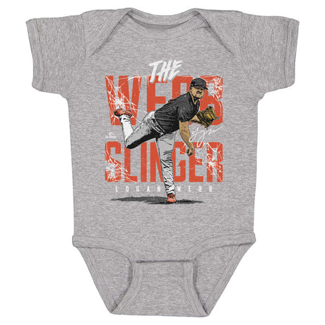 Logan Webb Kids Baby Onesie | 500 LEVEL
