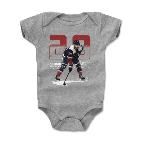 Nathan MacKinnon Kids Baby Onesie | 500 LEVEL