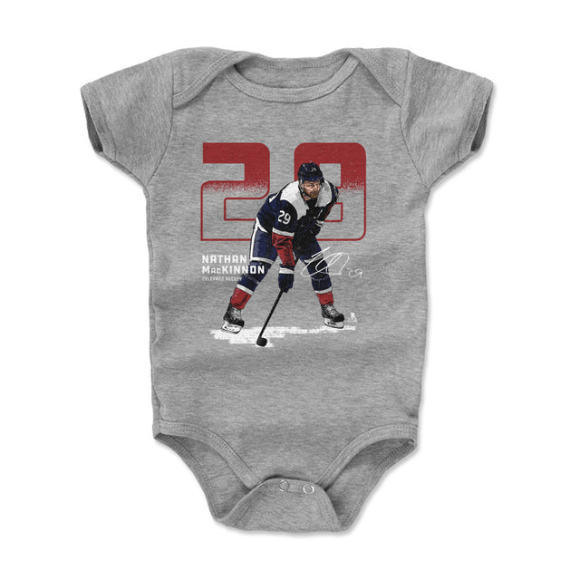Nathan MacKinnon Kids Baby Onesie | 500 LEVEL