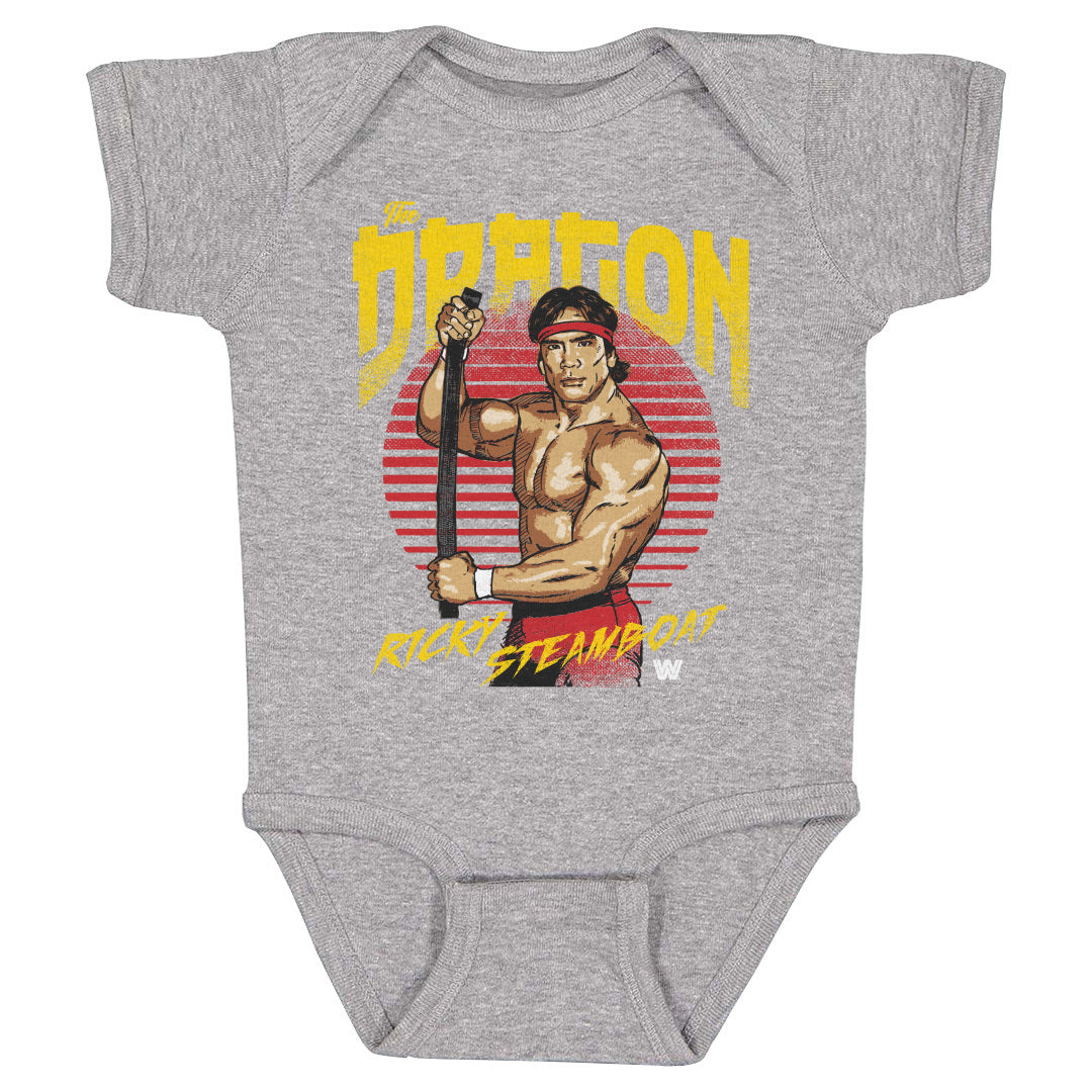 Ricky The Dragon Steamboat Kids Baby Onesie | 500 LEVEL