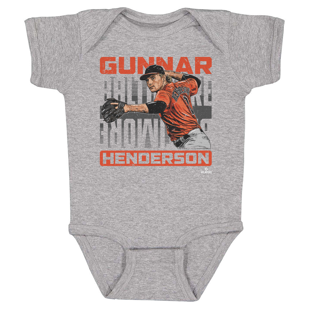 Gunnar Henderson Kids Baby Onesie | 500 LEVEL