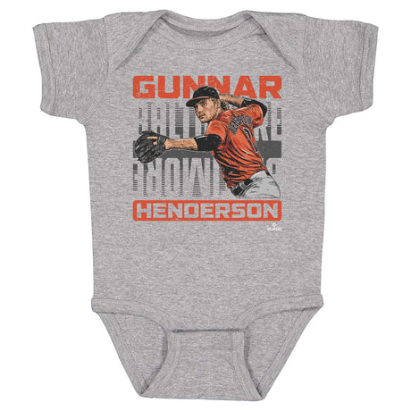 Gunnar Henderson Kids Baby Onesie | 500 LEVEL