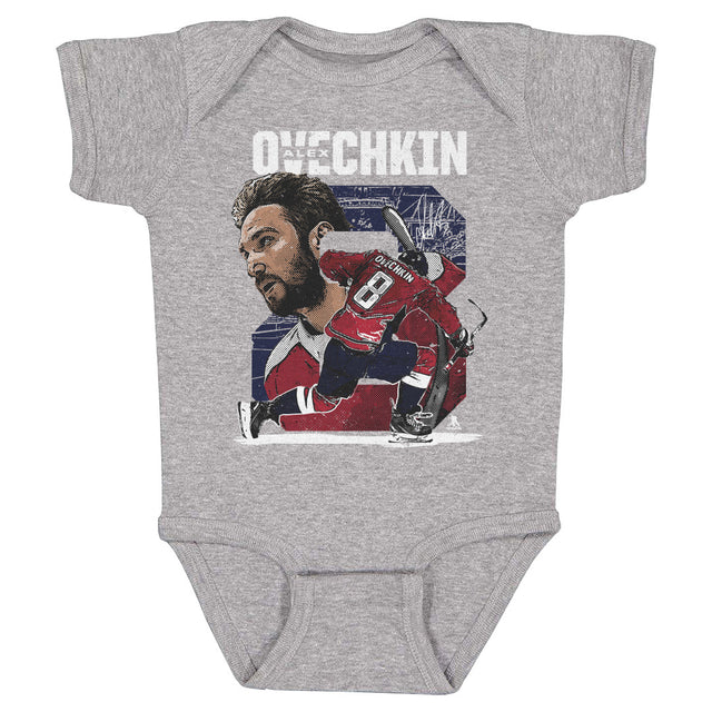 Alex Ovechkin Kids Baby Onesie | 500 LEVEL