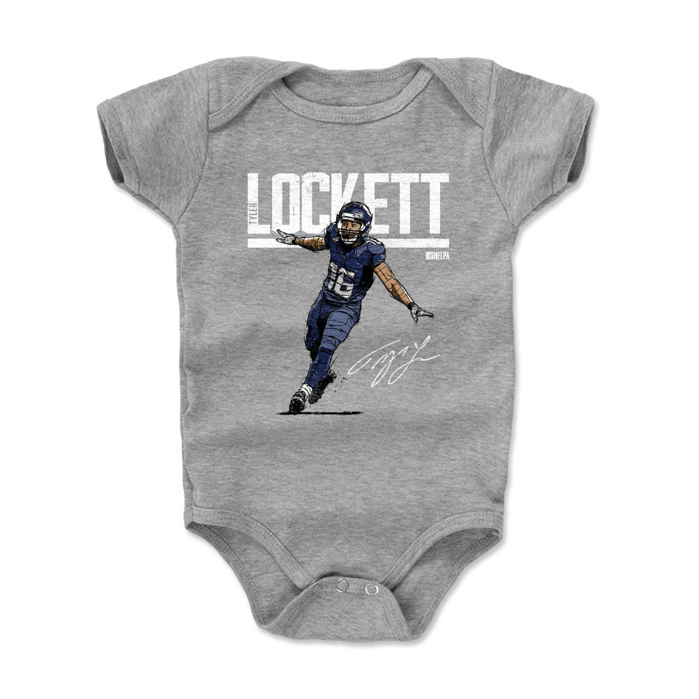 Tyler Lockett Kids Baby Onesie | 500 LEVEL