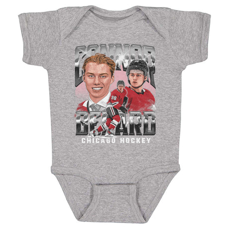 Connor Bedard Kids Baby Onesie | 500 LEVEL
