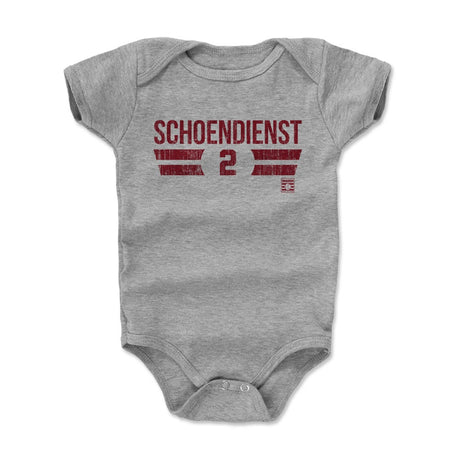 Red Schoendienst Kids Baby Onesie | 500 LEVEL