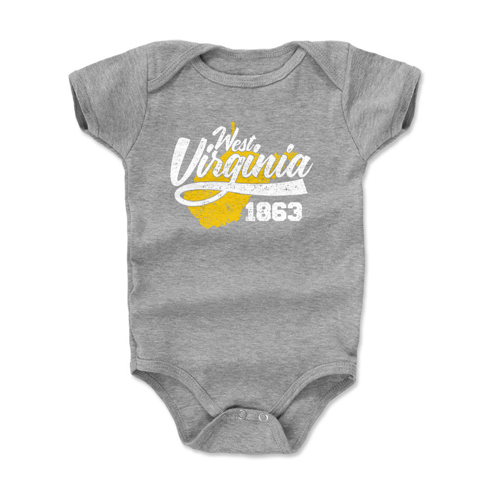 West Virginia Kids Baby Onesie | 500 LEVEL