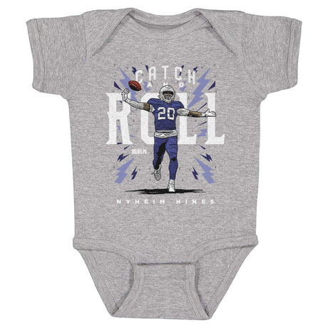Nyheim Hines Kids Baby Onesie | 500 LEVEL