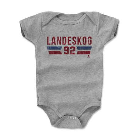Gabriel Landeskog Kids Baby Onesie | 500 LEVEL