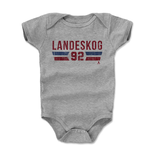 Gabriel Landeskog Kids Baby Onesie | 500 LEVEL