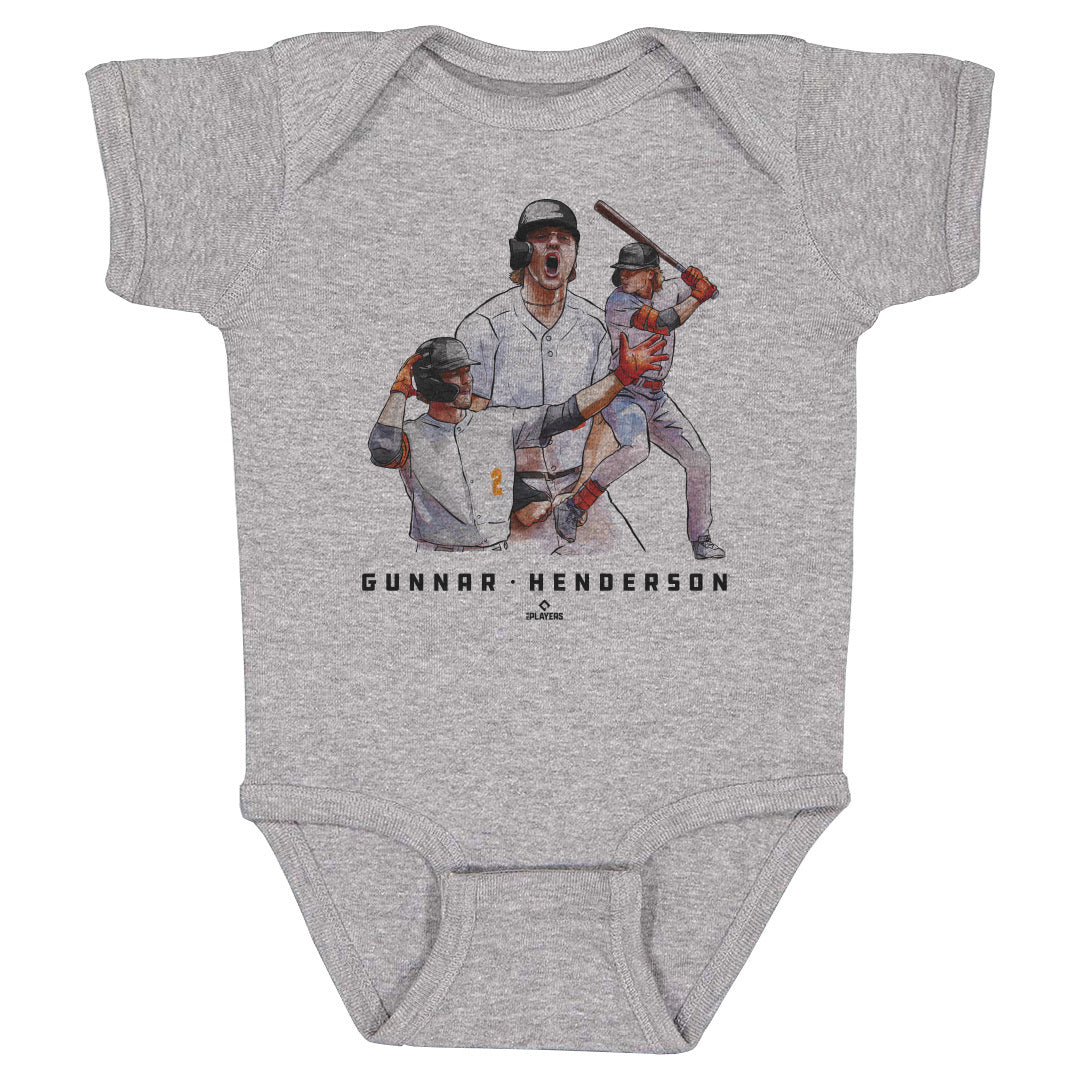 Gunnar Henderson Kids Baby Onesie | 500 LEVEL