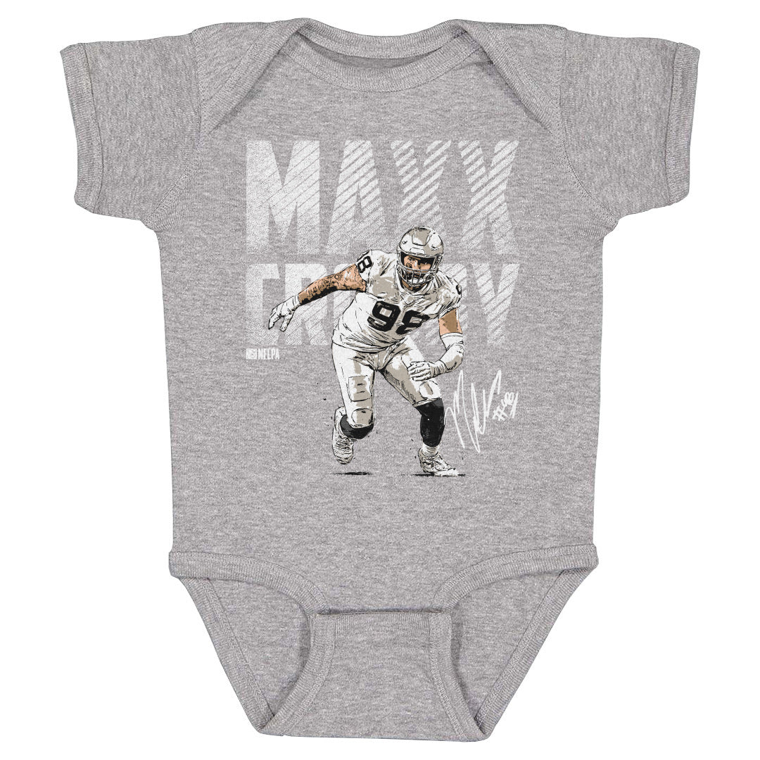 Maxx Crosby Kids Baby Onesie | 500 LEVEL