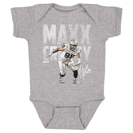 Maxx Crosby Kids Baby Onesie | 500 LEVEL