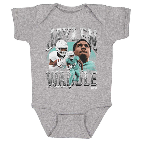Jaylen Waddle Kids Baby Onesie | 500 LEVEL