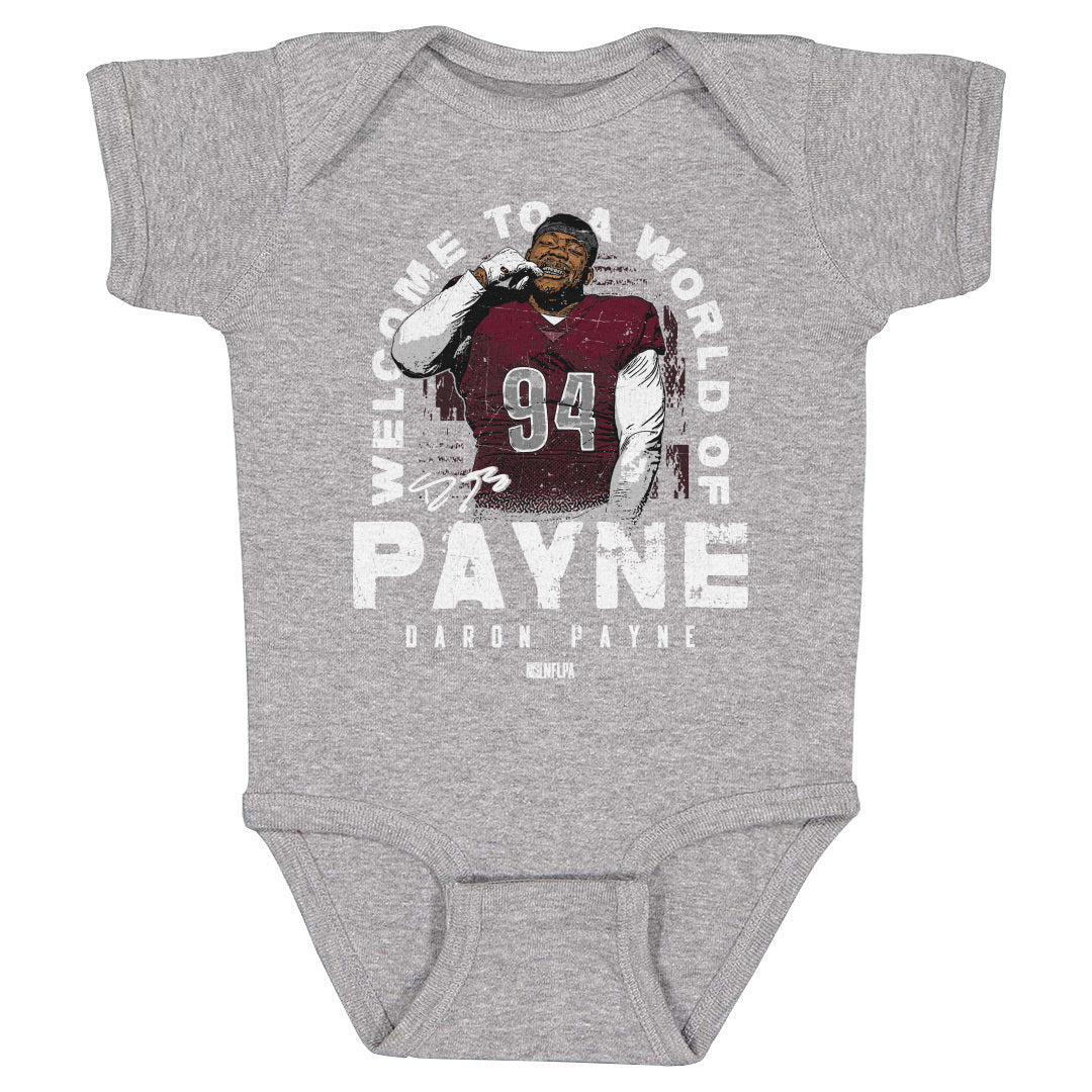 Daron Payne Kids Baby Onesie | 500 LEVEL